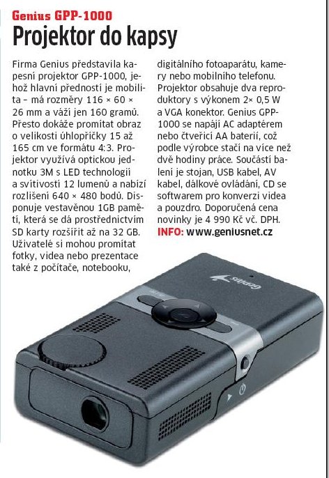 Genius GPP-1000